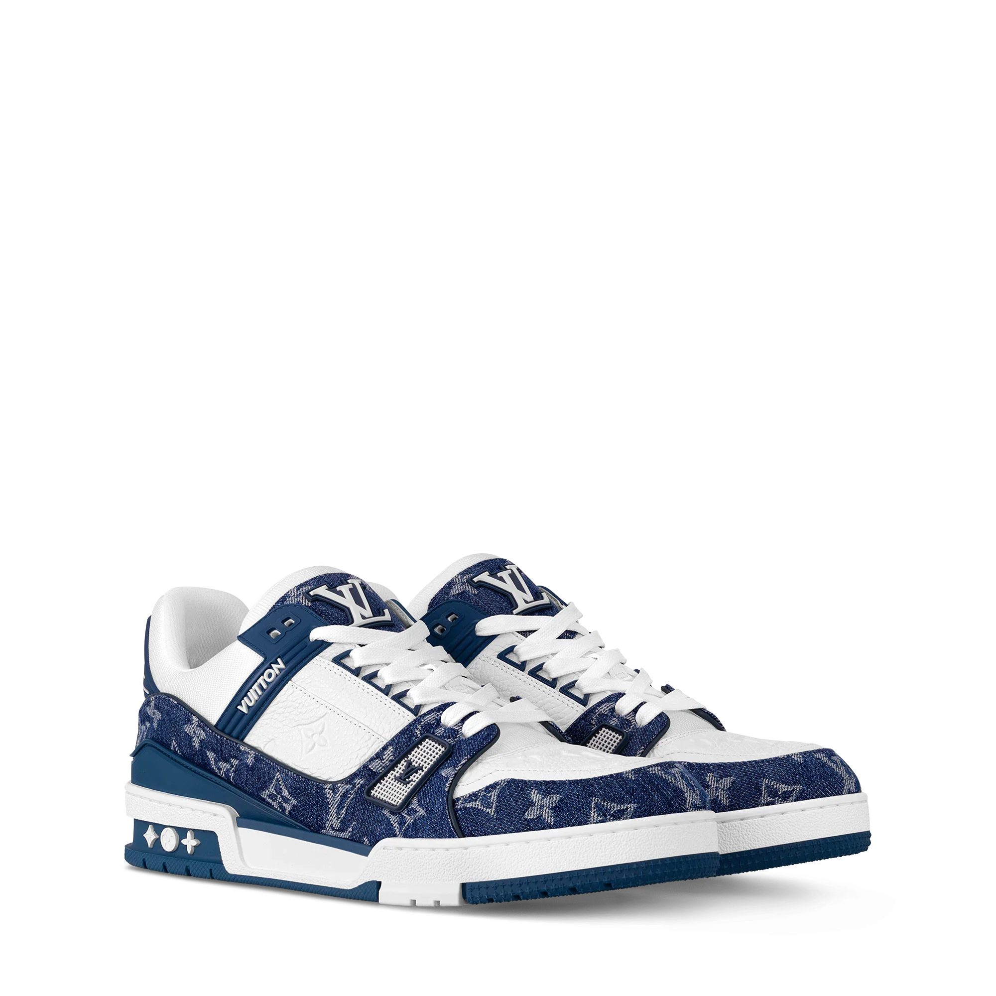 LV Monogram Trainers - Navy
