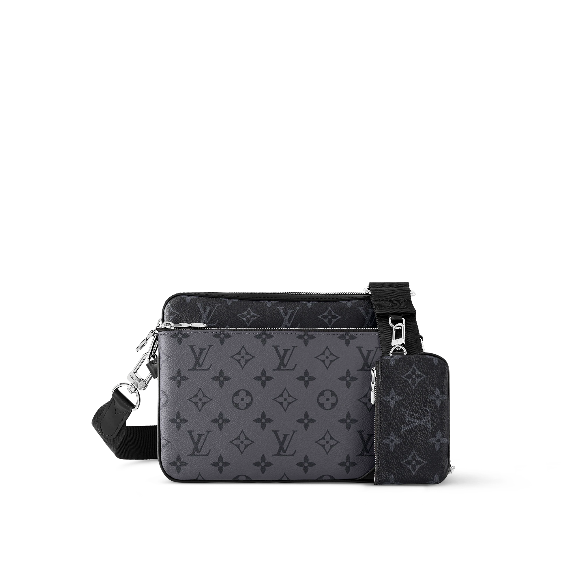 LV Trio Messenger Bag - Black
