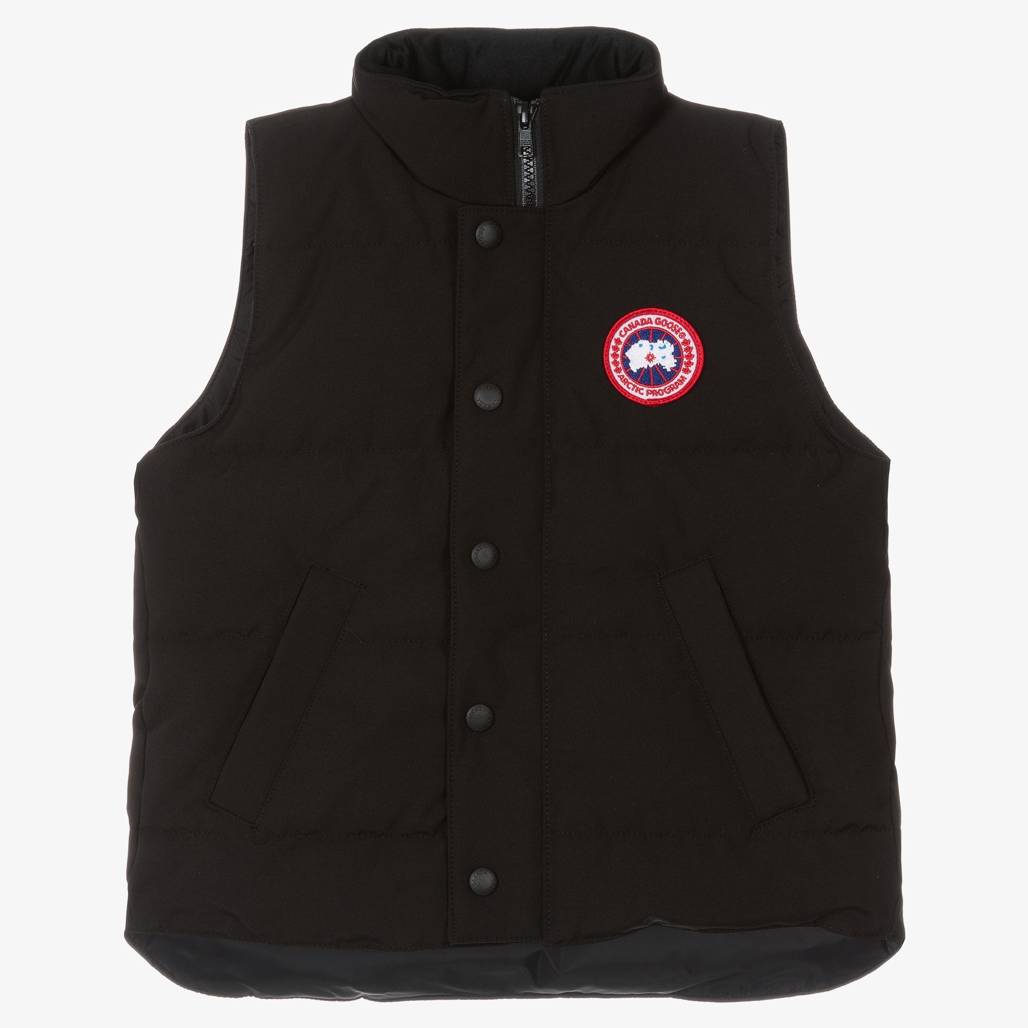 GOOSE Gilet - Black/Red