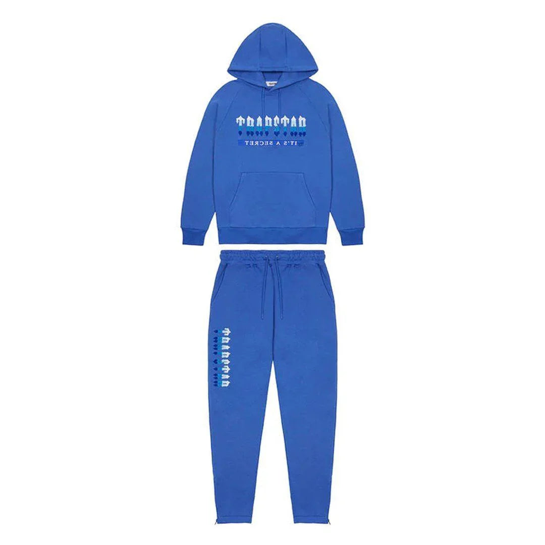 TRAPSTR Chenille Tracksuit - Dazzling Blue