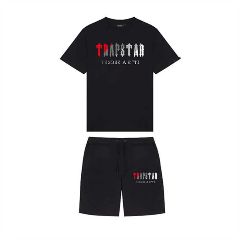 TRAPSTR Short Set - Black/Red