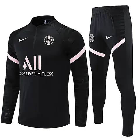 PSG Tracksuit - Black/Pink